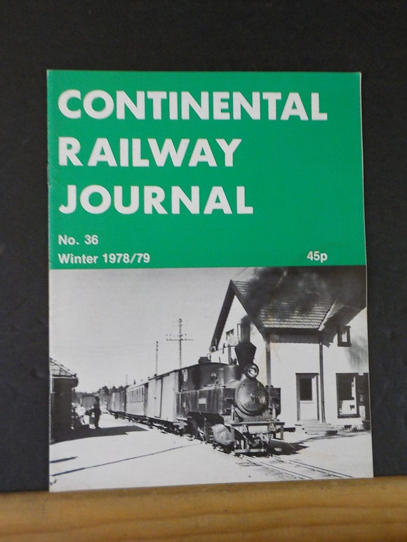 Continental Railway Journal #36 Winter 1978/1979 Glenbrook Vintage Railway’s Mal