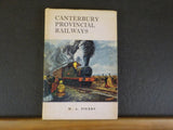 Canterbury Provincial Railways by W.A. Pierre    w/ dust jacket