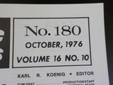 Pacific News #180 1976 October Pacific Rail News Freedom Train WP Fs Multiple un