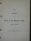 Chicago St. Paul Minneapolis & Omaha Annual Report 1904 June 30