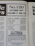 Pacific News #120 Oct 1971 Pacific Rail News Labor Day Steam Spectacular