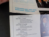 Chesapeake and Ohio Railway Baltimore and Ohio Railroad Annual Report 1964 C&O B