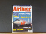 Airliner World Global Airline Scene 2003 April Qatar Airways Japan airports Saab