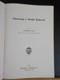 Operating A Model Railroad By Boomer Pete cardstock cover