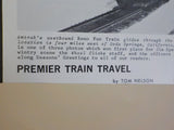 Wheel Clicks 1985 December Pacific Railroad Society Premier Train Travel