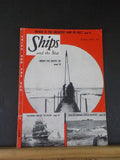 Ships and the Sea 1954 January V3 #8 Under the Artic ice Greatest ship if all