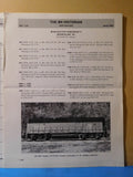 BN Historian Burlington Northern Historical Newsletter Lot of 9 Issues
