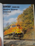 Burlington Northern Santa Fe 1998/1999 Motive Power Annual by Shippen & Shine HC