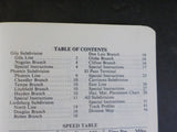 Southern Pacific Employee Timetable #12 Tucson Division 1981 October 25
