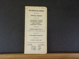 Pennsylvania Railroad Employee Timetable Central REg Allegheny Pitts + #4 1969