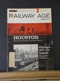 Railway Age 1966 April 4 Weekly Houston NYC New commuter car look