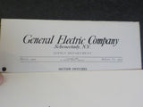 General Electric Company Supply Department Bulletin No 4654 1909 March Section S