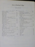Moody’s Railroads 1951 American and Foreign Hiatory maps mileage equipment finan