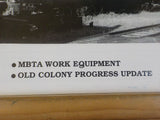 Rollsign Magazine of New England Transit News 1996 July August MBTA work equipme