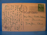 Postcard Bird's Eye View of Rockville Bridge Harrisburg PA Postmarked 1950