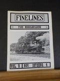 Finelines 1/4' scale Fine Lines Magazine 1972 Nov SR&RL Model T Railcars