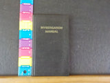 Pennsylvania Railroad Investigation Manual Hard Cover