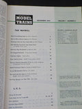 Model Trains 1954 November Washing rolling stock Dome cars PRR Horseshoe Curve