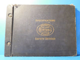 New York Central Lines Safety First Specifications Safety Devices Hard Cover