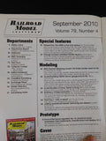 Railroad Model Craftsman Magazine 2010 September Vintage payloader Trolley diner
