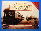 Postcard Postcards of America Canton Area Railroads Collection 15 Cards