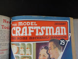 Model Craftsman Magazine Suckert Style Binding Vol 1-2 1932-1934   12 issues