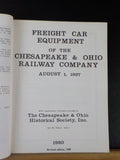 Freight Car Equipment of the Chesapeake & Ohio Railway Aug 1 1937 C&O Soft Cover