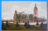 Postcard Union Depot Cheyenne Wyoming #D1202 UNDATED