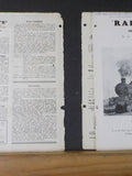 Railways #45 1944 January Vol 5 #45 The Pictorial Railway Journal Styal Branch L