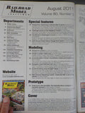 Railroad Model Craftsman Magazine 2011 August Allegheny Central passenger servic