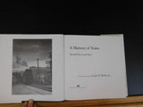 Memory of Trains, A  text and photographs by Louis Rubin Jr. W dust jacket