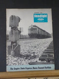 Headlight NYC Employee Magazine 1964 September New York Central NO back Cover