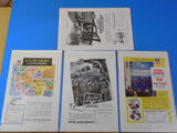 Ads Union Pacific Railroad Lot #14 Advertisements from various magazines (10)