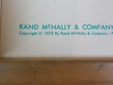 Handy Railroad Atlas of the United States 1978 Rand McNally Railroad Maps
