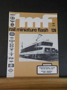 Rail Miniature Flash 126 1973 Mai Construction dune 141-TB EST en HO