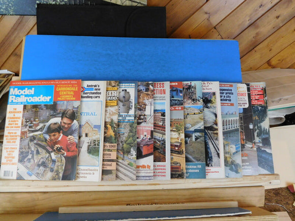 Model Railroader Magazine Complete Year 1988 12 issues Complete Year