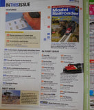 Model Railroader Magazine 2013 May Model river canyon Scratchbuilt structures ma
