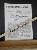 Northwestern Limited Vol 1 Second #5 July 1969 North Western Illinois Railway Hi