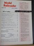 Model Railroader Magazine 1955 February Control panels Build drop center flat ca