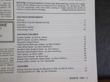 Rail Pace News Magazine 1996 March Railpace Blizzard of 1996 Amtrak