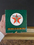 ERTL 1949 White Tilt Cab Tank Truck Bank Diecast Texaco
