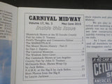 Carnival Midway Vol 17 #3 May/June 2015 Moore Shows History - Part II