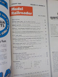 Model Railroader Magazine Bound Volume 27 1960