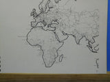Railways Atlas of the World Spiral bound 1982 103 pages By John Mahoney