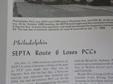 ERA Headlights 1986 December Phila Septa Route 6 loses PCCs Vancouver Skytrain