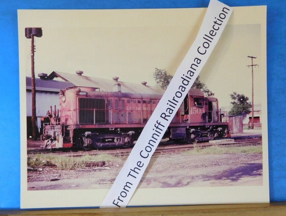 Photo Gulf Mobile & Ohio Locomotive #1505 8X10 Color GM&O