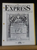 Railroadiana Express 1987 Fall Vol 16 #3 The Comet New Haven Train China corner