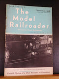 Model Railroader Magazine 1936 September Minor cover damage, rusty staples