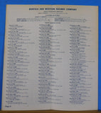 Norfolk and Western Railway System Passenger Timetable 1967 April 30