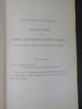 Norfolk and Western Railway Annual Report 10th June 30 1906  FOLD OUT MAP